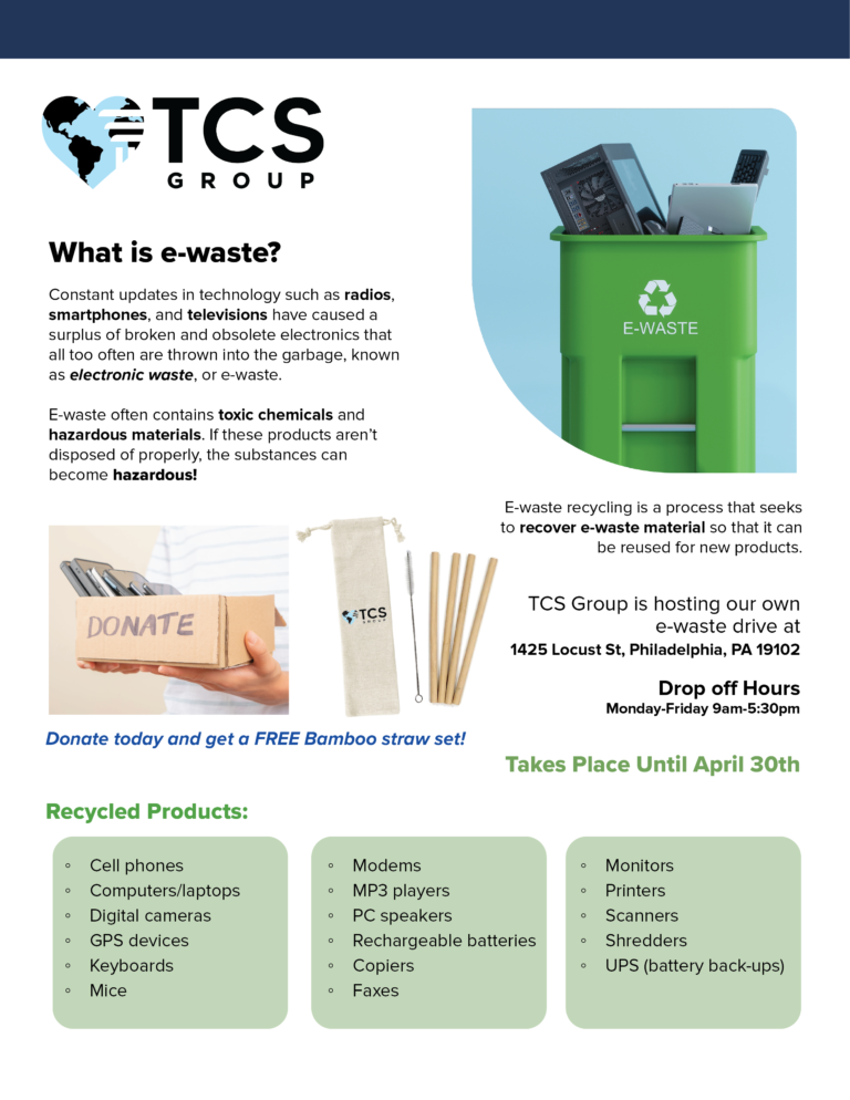 Electronic waste drive flyer (1)